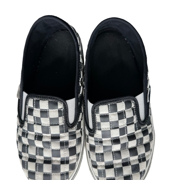 Vans‎ Unisex Slip Er 2 Checkerboard Slip-On Casual Shoes Black White Size 7/8.5 - Picture 3 of 8